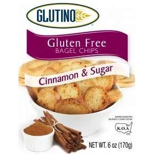 Glutino Gluten Free Bagel Chips Cinnamon Grocery & Gourmet Food