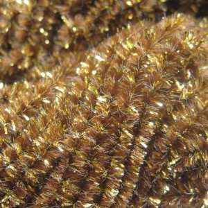 Old Gold & Gold Chenille Sparkle Cording