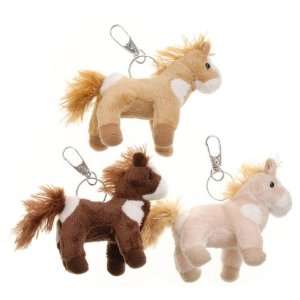  Gift Corral Horse Key Chain 3 Pk