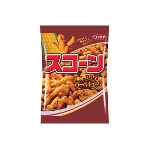 Japanese BBQ (Barbecue) Flavored Corn Snack   Scorn   By Koikeya From 