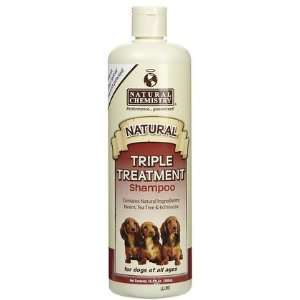  Natural Triple Treatment Shampoo   16.9 oz (Quantity of 3 