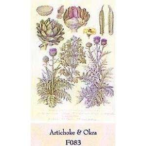  Okra & Artichoke Poster Print