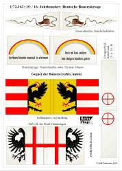 72 20mm Rofur flags (Feudal and Medieval ranges)  