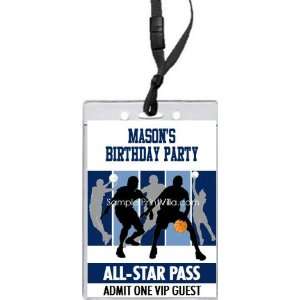  Memphis Grizzlies Colored All Star Pass Invitation