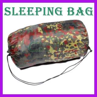 Sleeping Bag Polyester Hollow Cotton 5 15 Degree Outdoor Camouflage 