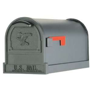  Solar Arlington Deluxe Mailbox in Black