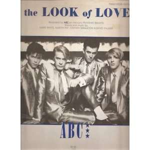 Sheet Music The Look of Love ABC 18 