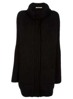 Balenciaga Long Knitted Coat   Tessabit   farfetch 