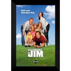  According to Jim 27x40 FRAMED TV Poster   Style B 2001 