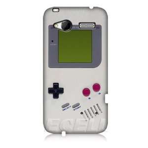  GAMEBOY CLASSIC WHITE SNAP ON BACK CASE FOR HTC RADAR Electronics