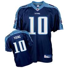 Reebok Tennessee Titans Vince Young Authentic Alternate Jersey 