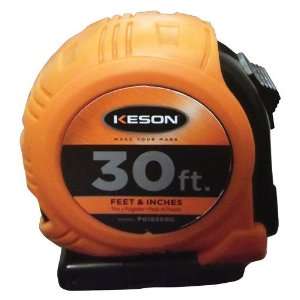  Keson Pocket Tape Measure 30 FT Rubber #PG1830RG