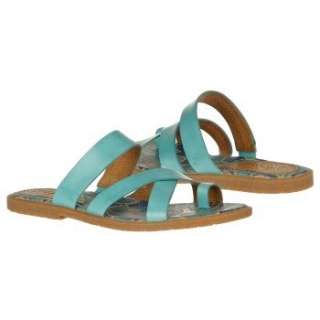 Womens Naya Zoe Turquoise Leather Shoes 