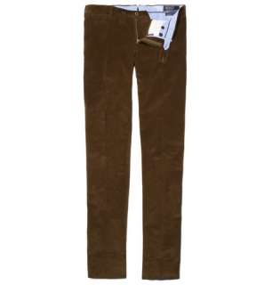    Trousers  Casual trousers  Straight Leg Corduroy Trousers
