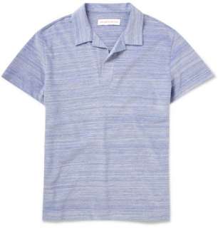   Polos  Short sleeve polos  Felix Marled Cotton Piqué Polo Shirt