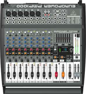 Behringer PMP1000 12 Channel Powered Mixer (500 Watts)  