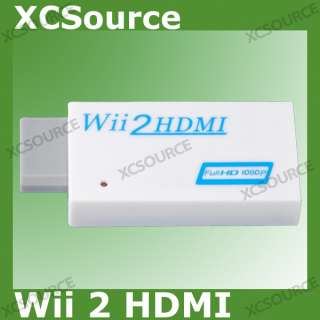   Wii HDMI 720P 1080P 480i HD By Pass Converter Adapter box GA57  