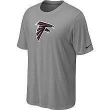   Atlanta Falcons Sideline Legend Authentic Logo Dri FIT T Shirt   Grey