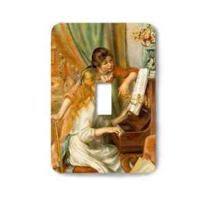  Renoir Girls at Piano Decorative Steel Switchplate Cover 