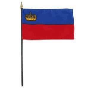  Liechtenstein flag 4 x 6 inch