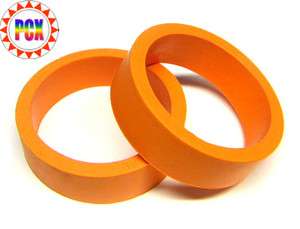 Two Orange Flipper Rubber Rings Make your Pin look Cool  