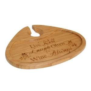 Live Well Bamboo Party Plate, Set of 2