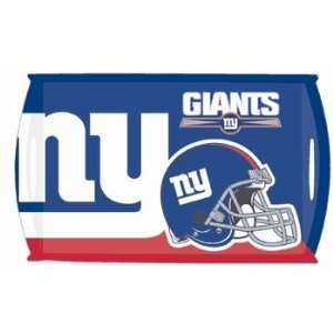   York Giants Nfl Serving Tray By Motorhead Products