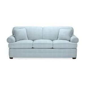   , Tapered Leg, Sofa 80, Classic Linen, China Blue