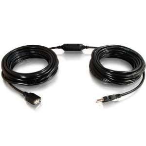  Cables To Go 12M Usb2.0 A M/F Active Ext Middle Black 