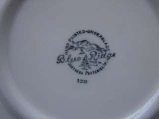   IVY BLUE RIDGE SOUTHERN POTTERY DISHES EXCELLENT CONDITION  