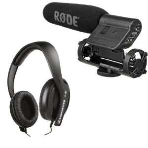Rode VideoMic Directional On Camera Condenser Shotgun Microphone with 