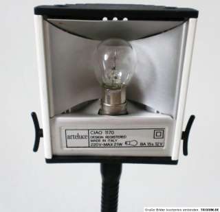  Arteluce Tischlampe CIAO Ezio Didone modernist table lamp rare  