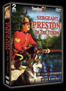 Sergeant Preston Of The Yukon  2 DVD Set   TV Serie  