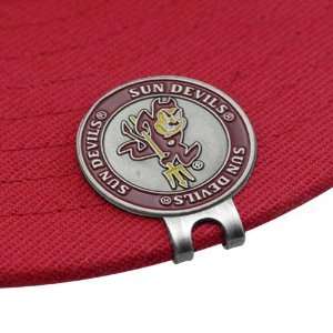  NCAA Arizona State Sun Devils Ball Markers & Hat Clip Set 