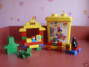 Lego Duplo große Zoo Set Tiere Figur Anhänger Box 2372  