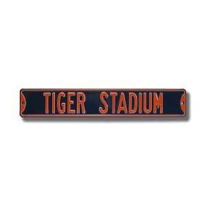   Signs Detroit Tigers Tiger Stadium Street Sign