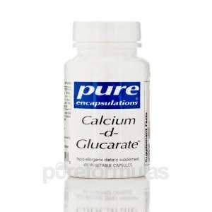  Pure Encapsulations Calcium d Glucarate 60 Vegetable 