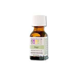  Essential Oil Sage (salvia officinalis) .5 fl oz Health 