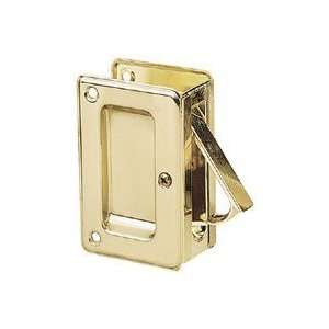  Stanley Hardware Pocket Door Pull, Bright Brass #404030 