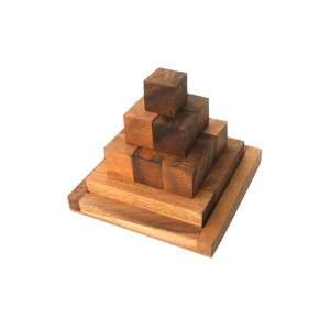  Pagoda Tactile Wooden Puzzle