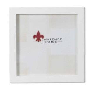 Lawrence Frames White Wood Picture Frame, Gallery Collection, 5 by 5 