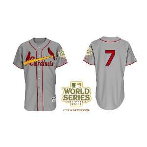   Turn Back The Clock Jersey w/2011 World Series Champions Patch Sports