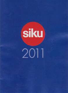 87 SIKU Katalog 2011 150 Prospekt 132 RC klein  