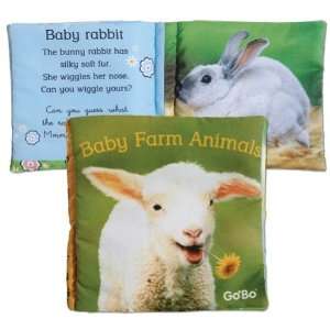  Baby Farm Animals Book Toys & Games