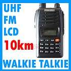 Way Radio Walkie Talkie UHF two way talk FM LCD Displ