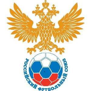  Russian Football Union logo sticker vinyl decal 5 x 4.2 