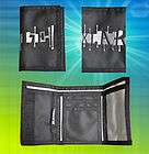 XLARGE brand Tri fold wallet w/ white artwork design on front side 
