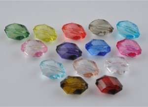  acrylic spacer loose beads charms findings accessories 15×10×9mm