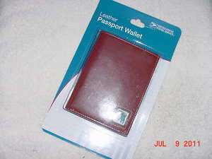   POST OFFICE LEATHER PASSPORT WALLET **FREE SAME DAY SHIPPING USA