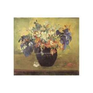  Paul Gauguin   Vase Of Flowers, 1896 Canvas